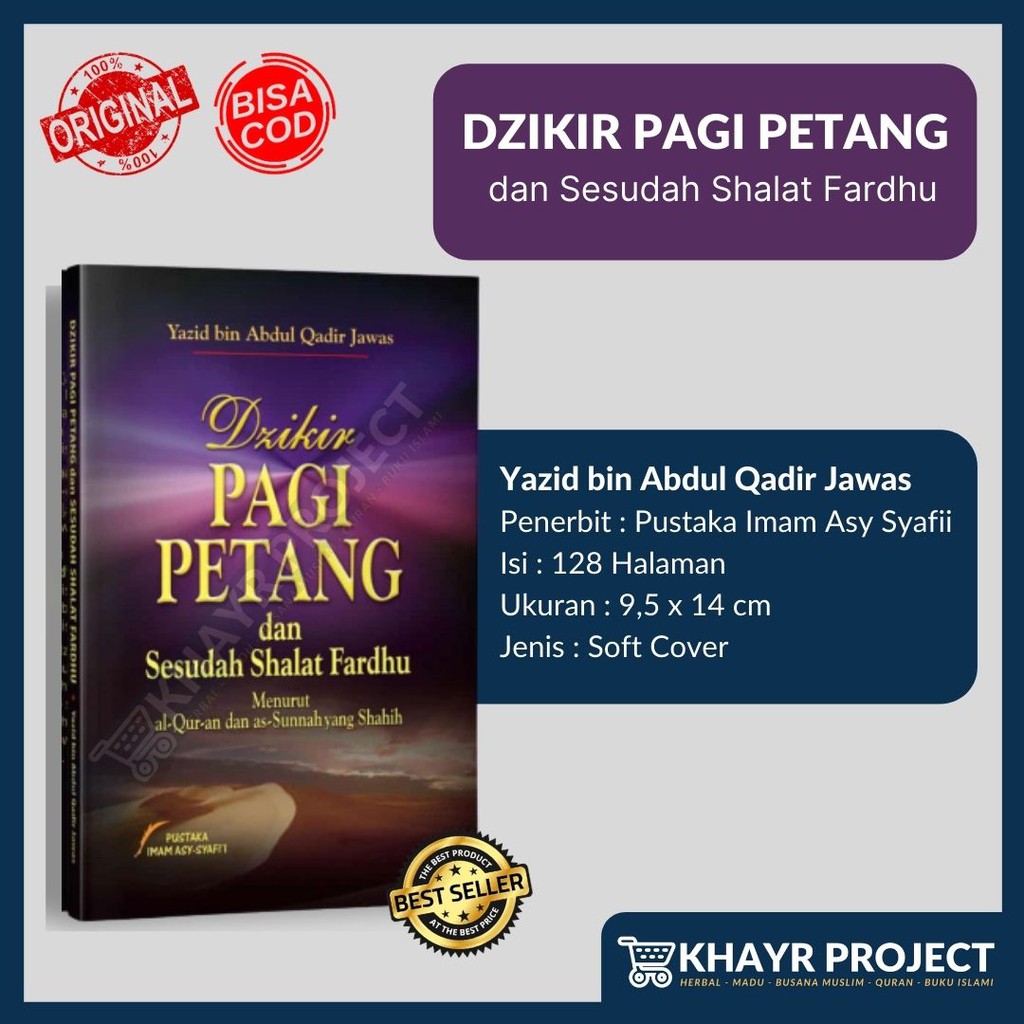 Buku Dzikir Pagi Petang dan Sesudah Shalat Fardhu - Buku Dzikir Pagi & Petang Terlengkap
