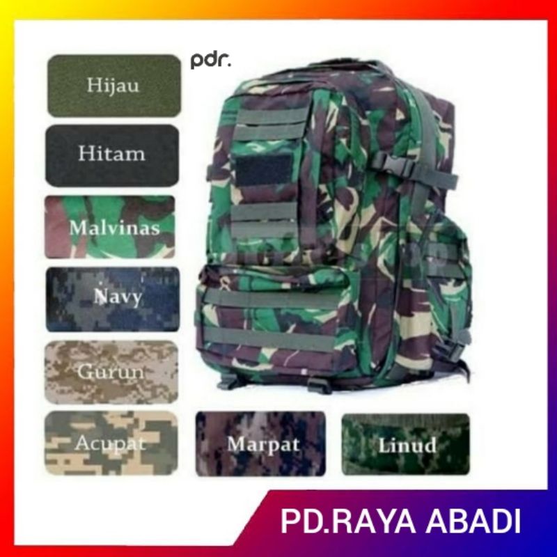 Ransel besar army/tas ransel loreng/tas gendong army / tasgendong loreng