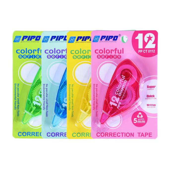 

HOT SALE 1PC PIPO Correction Tape PPCT8918-12 Terjamin