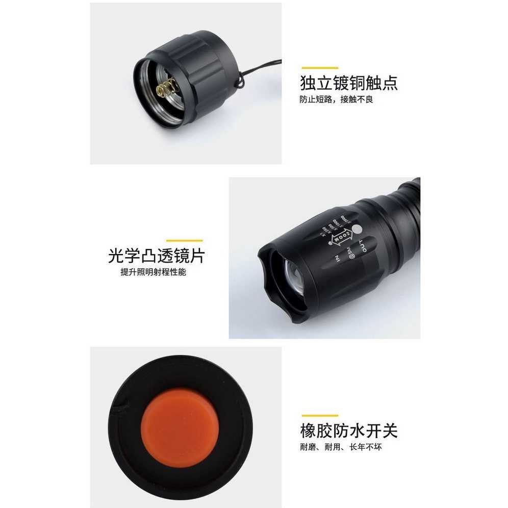 TaffLED Albinaly Senter LED Mini Cree XM-L T6 - TG-S142