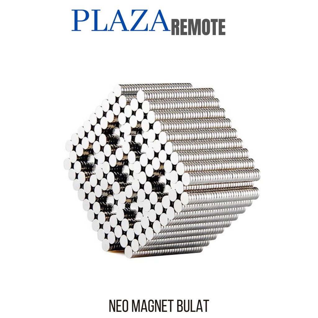 MAGNET NEODYMIUM NdFeB 3 MM X 3 MM BULAT KOIN NEO