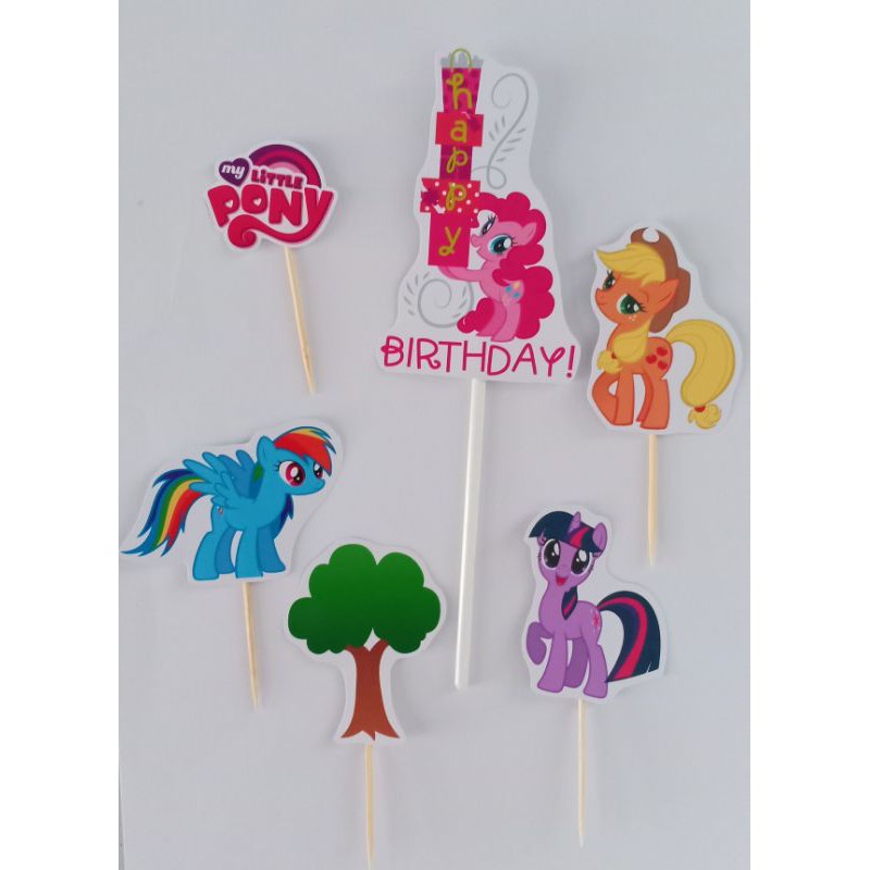 TOPPER CAKE LITTLE PONY
