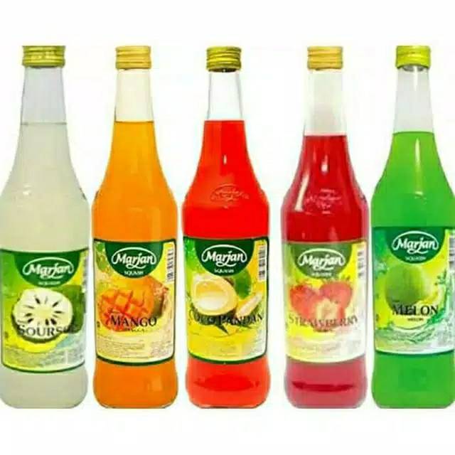 Jual Marjan Squash All Varian 450ml Indonesia Shopee Indonesia