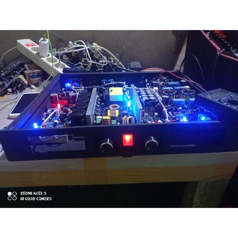 rakitan power clas D2k5fb dan smps 3,5kw