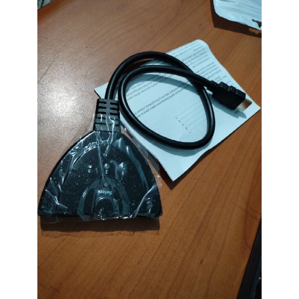 HDMI Switch 3 port HDMI Switcher 3 port - HDMI Switcher packing dus
