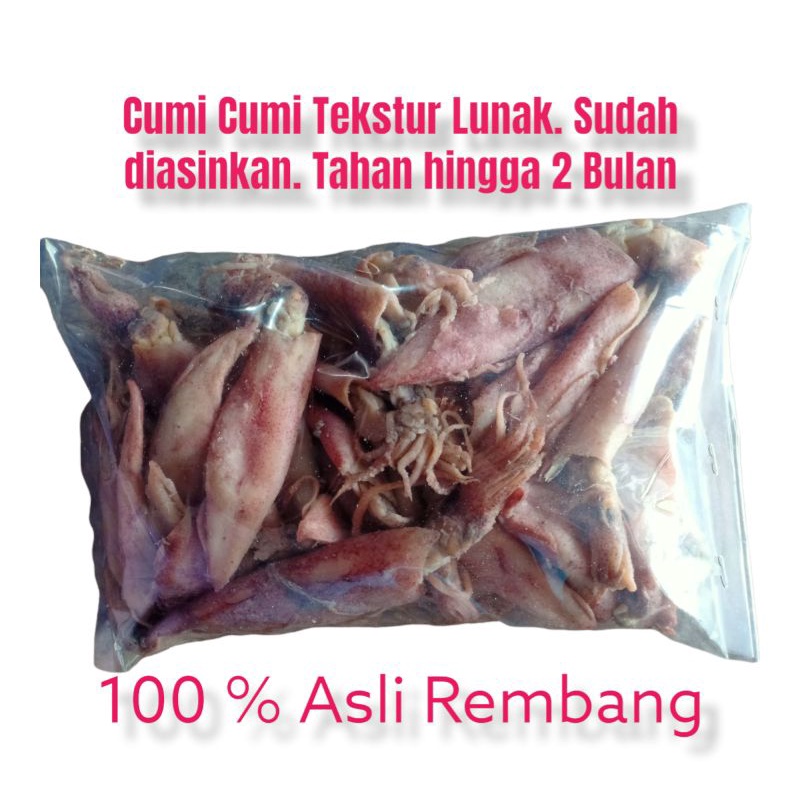 

Cumi Cumi Asin Mentah Tahan Lama 200 gr