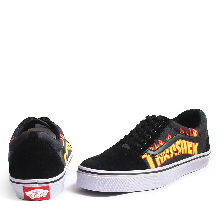 SEPATU VANS PRIA AUTHENTIC SNEAKERS OLDSKOOL MARIO RASTA MOTIF CASUAL SEPATU TERMURAH