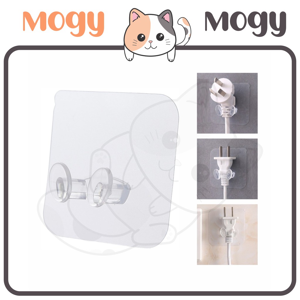 MOGYMOGY HL0102 Gantungan Hook Tempel Steaker Transparan Magic Cantolan Baju