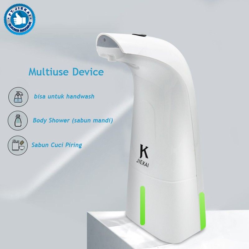 Dispenser Sabun Cair Otomatis USB Charge - Dispenser Sabun Foam Cair USB Otomatis Recharge TERBARU