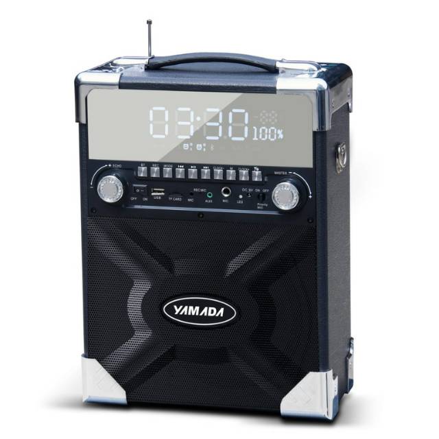 YAMADA DM-17 PORTABLE ACTIVE SPEAKER MIC WIRELESS BLUETOOTH DM-S17