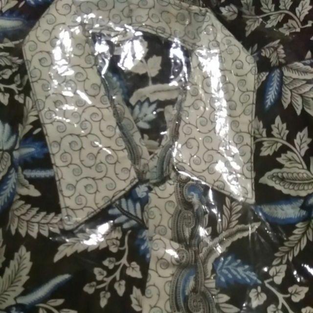 Kemeja Batik Pria Lengan Panjang Size M L Xl Xxl Bswart Batik Hrb026 Kenongo Hem Panjang Padi