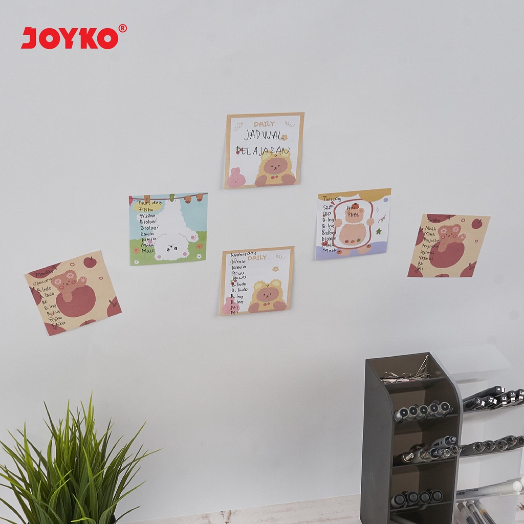 Memo Stick Sticky Note Kertas Memo Pelekat Tempel Joyko MMS-29-3