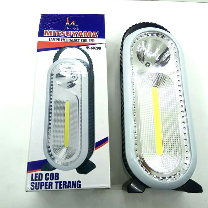 Lampu Emergency LED MITSUYAMA MS-6029B / Lampu Darurat / Lampu Penerangan / Lampu Camping