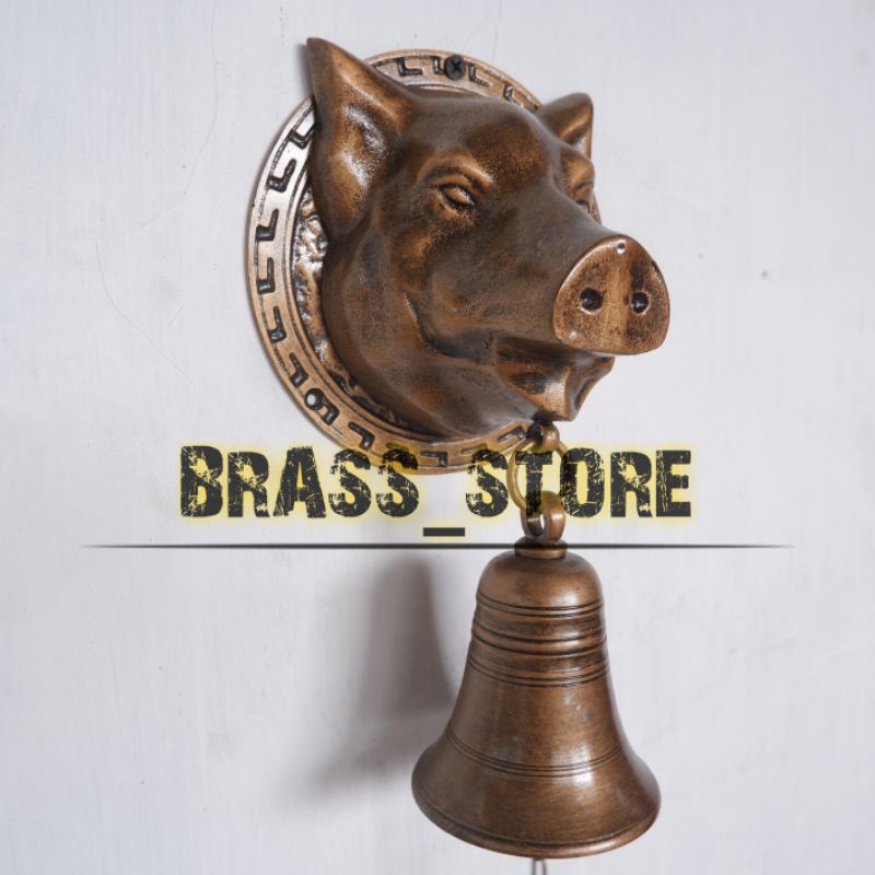 Bel Lonceng Kuningan Lonceng Pintu Pagar Rumah