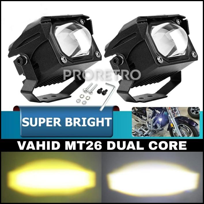 Lampu Vahid Mt26 Sorot Tembak Foglamp Outdoor Waterproof