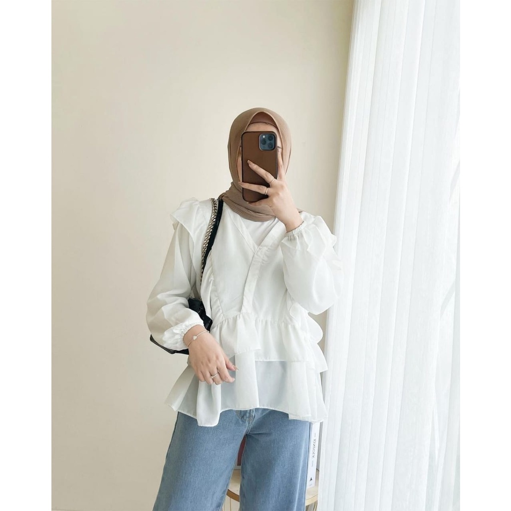 Calya blouse | atasan wanita | blouse wanita