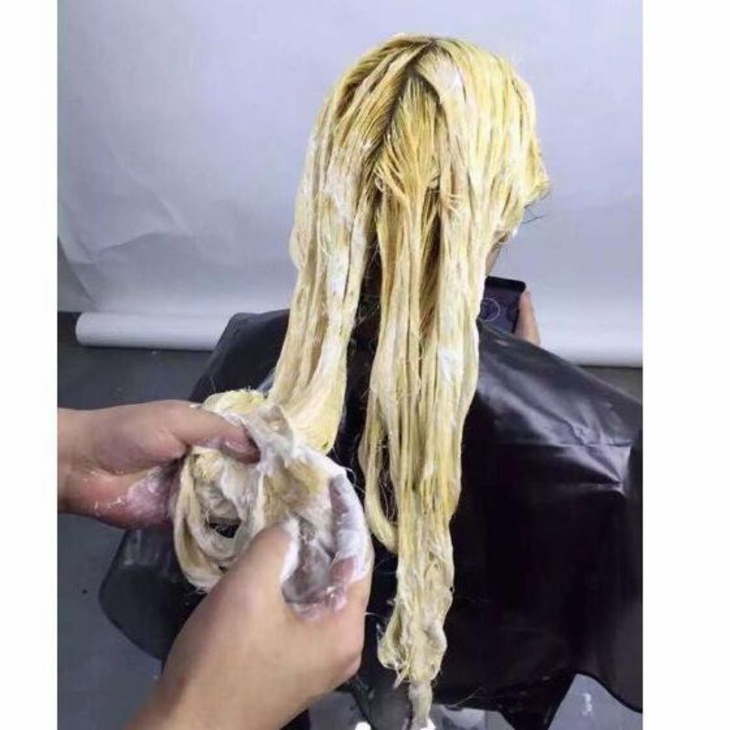 (Bubuk Putih) BLEACH Powder + Developer L'OREAL | Bleaching Rambut