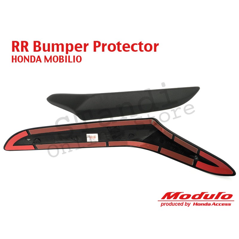 Bumper Protector Pelindung Bumper Belakang Honda Mobilio Modulo ORI