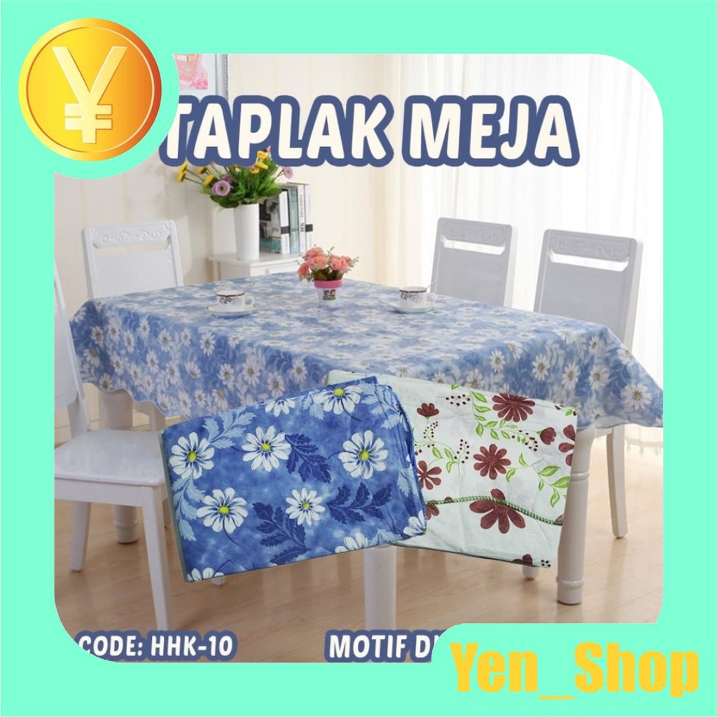 Taplak Meja Anti Air Bermotif HHK-10