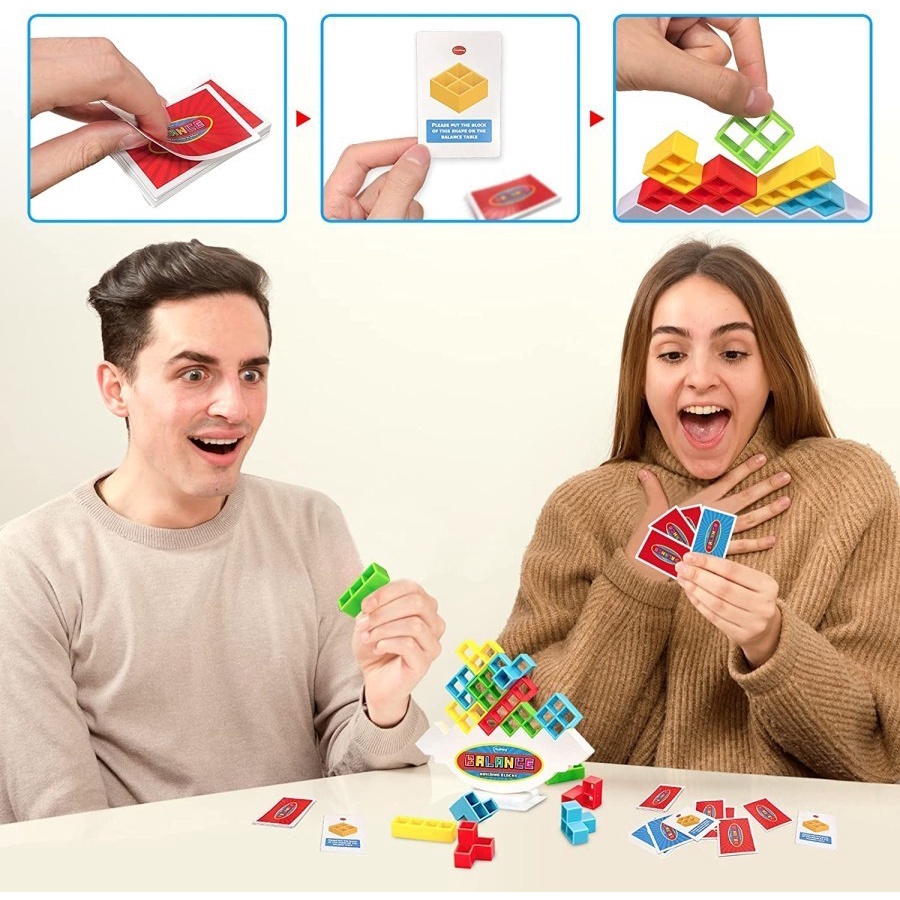 tetra building block mainan keseimbangan
