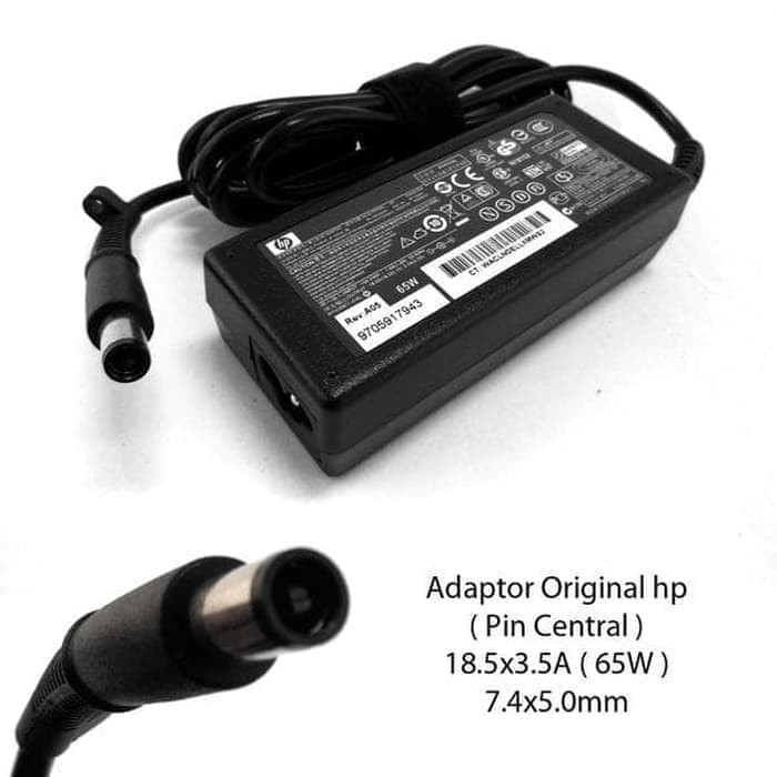 Adaptor Charger HP Compaq Presario CQ40 CQ41 CQ42 CQ43 CQ35 CQ20 18.5V 3.5A Original