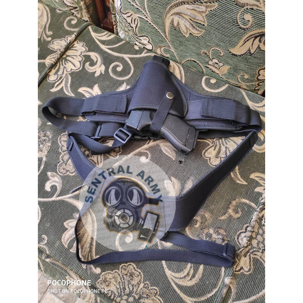 Sarung Pistol Dada/ Sarung Pistol Dalam/ Holster 24 / Pistol Case / Airsoftgun