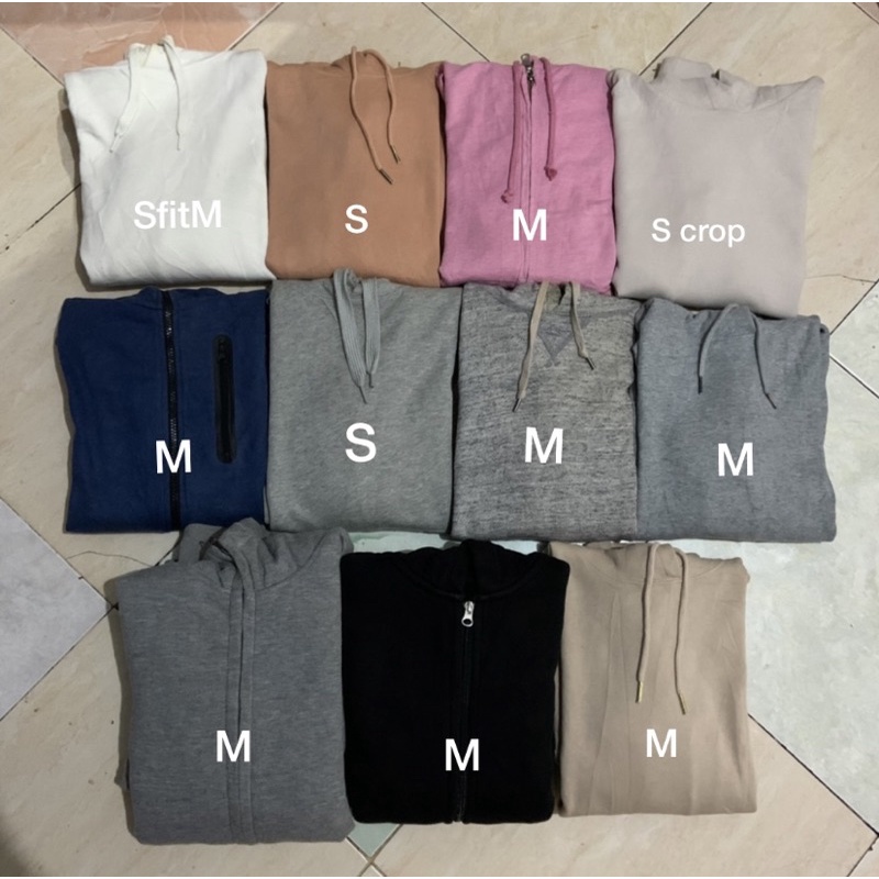 borongan hoodie uniqlo