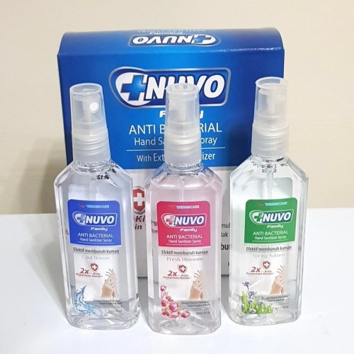 NUVO HAND SANITIZER SPRAY 85ML