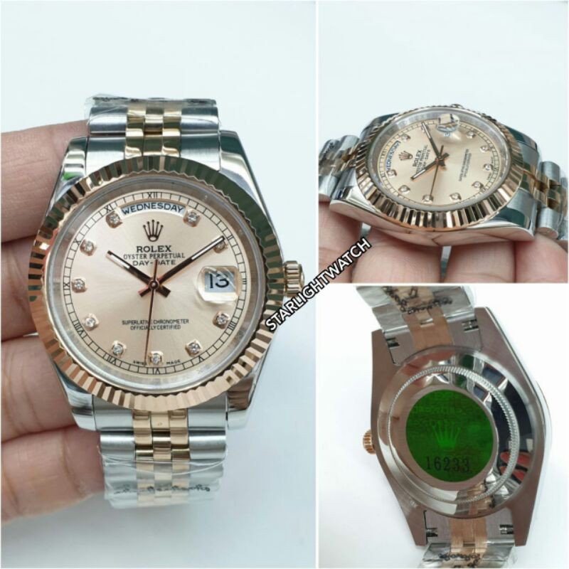 JAM TANGAN PRIA ROLEX DATEJUST AUTOMATIC KUALITAS ORIGINAL