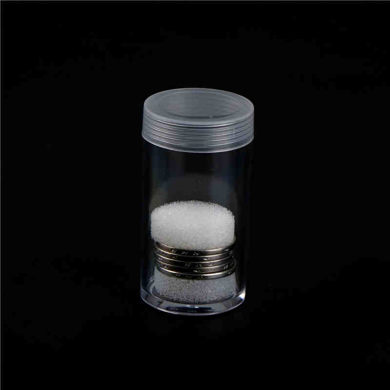 One 30mm coin prevents damage Total protective tube Transparent coin storage~