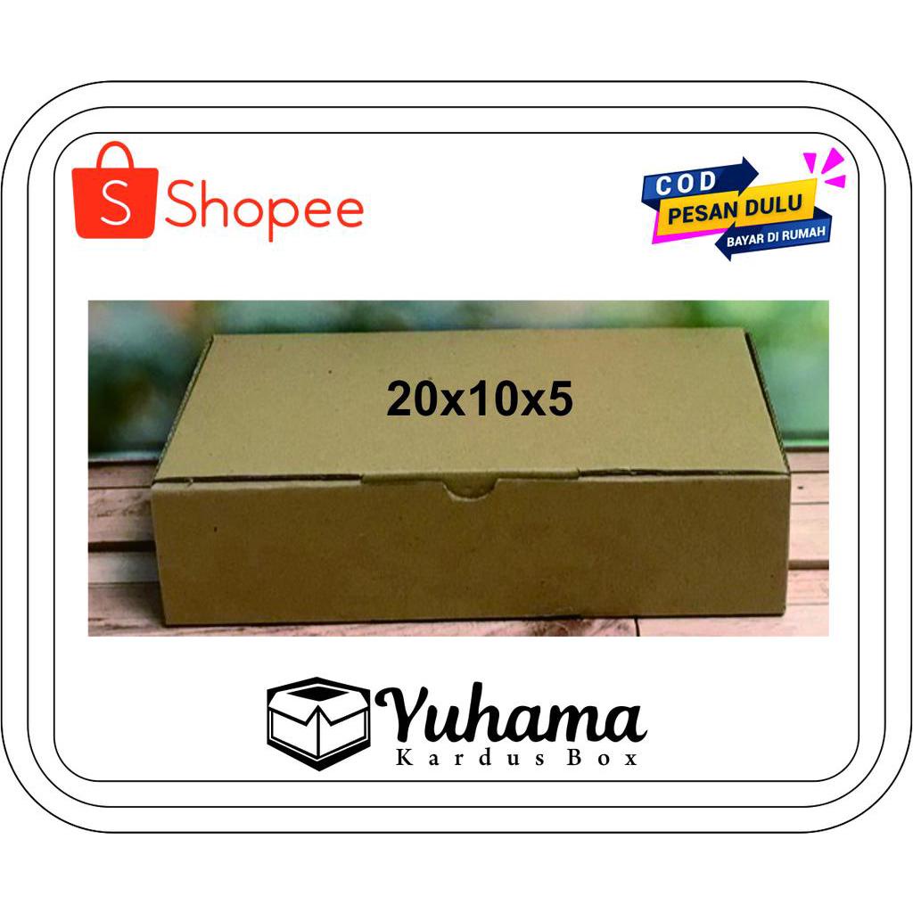 

( 10 Pcs ) Kardus uk. 20x10x5 cm...Die Cut untuk kotak Aksesoris dll.