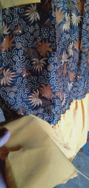 Gamis Batik Manggar,padi,sekar,cantik,kubis,kipas,daun,kupu,nadine,gendis,parang Gamis Rempel Miesya