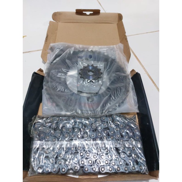 gear set d tracker 2017 gir set motor kawasaki KLX dtracker 2017 ada?