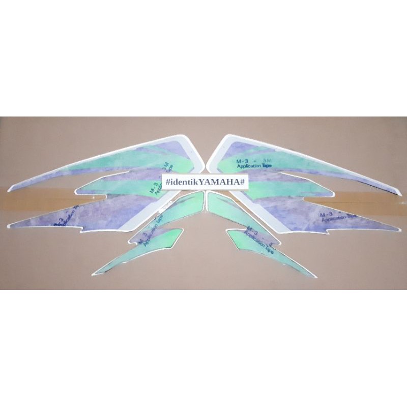 Striping rx king 1997 hijau stiker list rx king 1996 - 1997 hijau