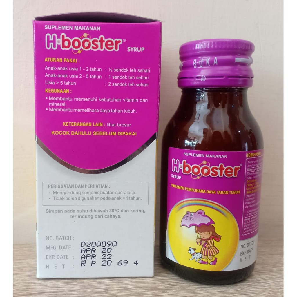 H-BOOSTER SYRUP 50ML