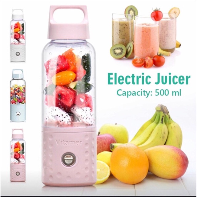 Indoosz Blender Buah Vitamer Juicer Portabke Mini Juicer