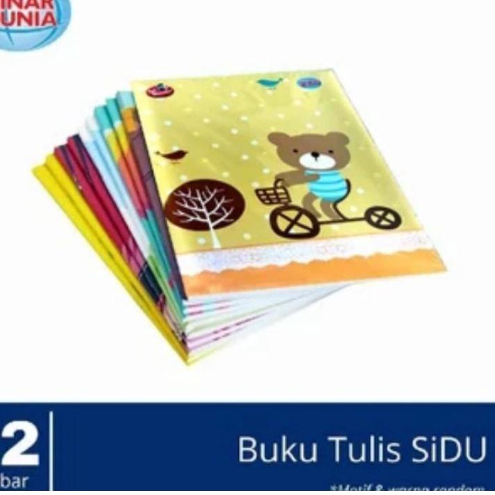 

Harga Murah.. 1 pack buku tulis SIDU 32 lembar (10 buku) Produk SIDU