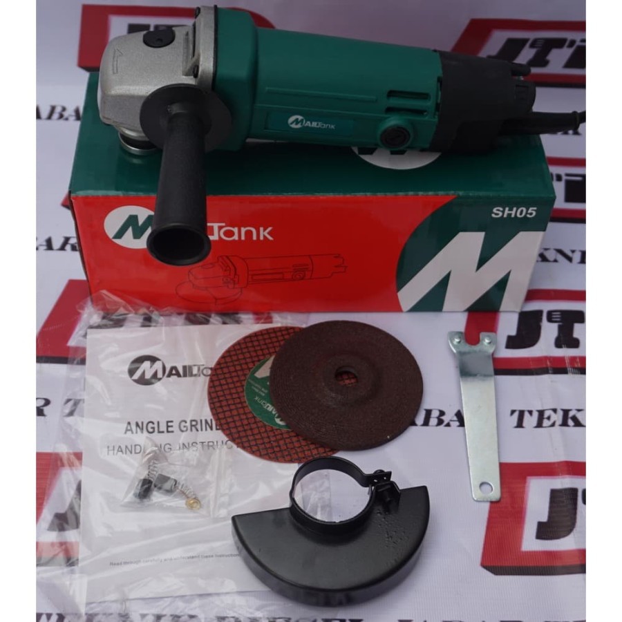MAILTANK Mesin Gerinda Tangan Hand Angle Grinder 600 Watt Mailtank SH05
