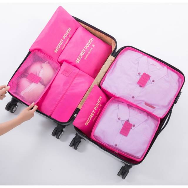 TAS ISIAN KOPER 7 TAS ISIAN KOPER TAS BAJU TAS DALEMAN TAS TRAVELING PAKET TAS KOPER