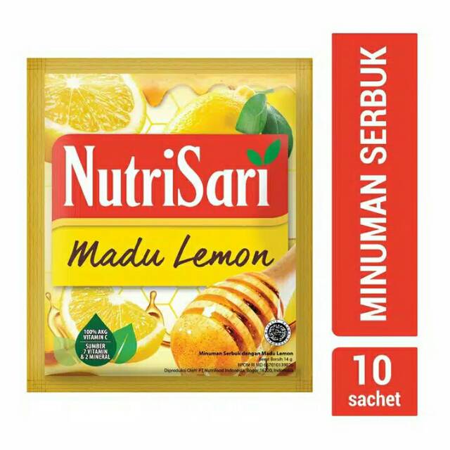 

Nutrisari Madu Lemon 10's