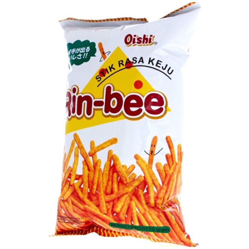 

oishi rin-bee 70gr snack