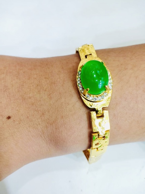 Gelang tangan wanita //gelang akik //gelang batu //gelang lapis emas // gelang