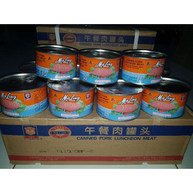 

MALING Luncheon Pork 397GR TTS Canned ( 1 DUS isi 24 X @ 397gr ) - Daging Ham Babi Maling NON HALAL