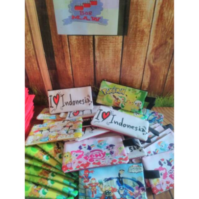 

Pouch / Dompet Lebaran / Tempat pensil / dompet (bahan oscar) / souvenir / souvenir murah