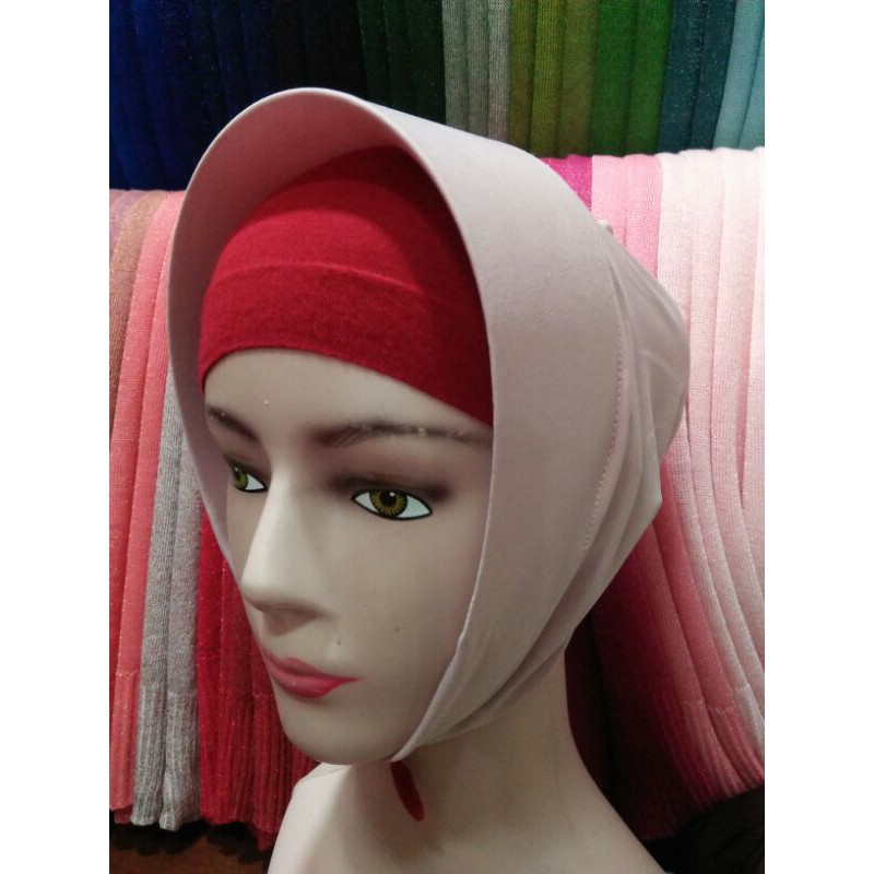 CIPUT PET MIKA JERSEY GROSIR PREMIUM (sudah + mika) /CIPUT PENGANTIN MIKA/DALAMAN MIKA/Ciput pengant