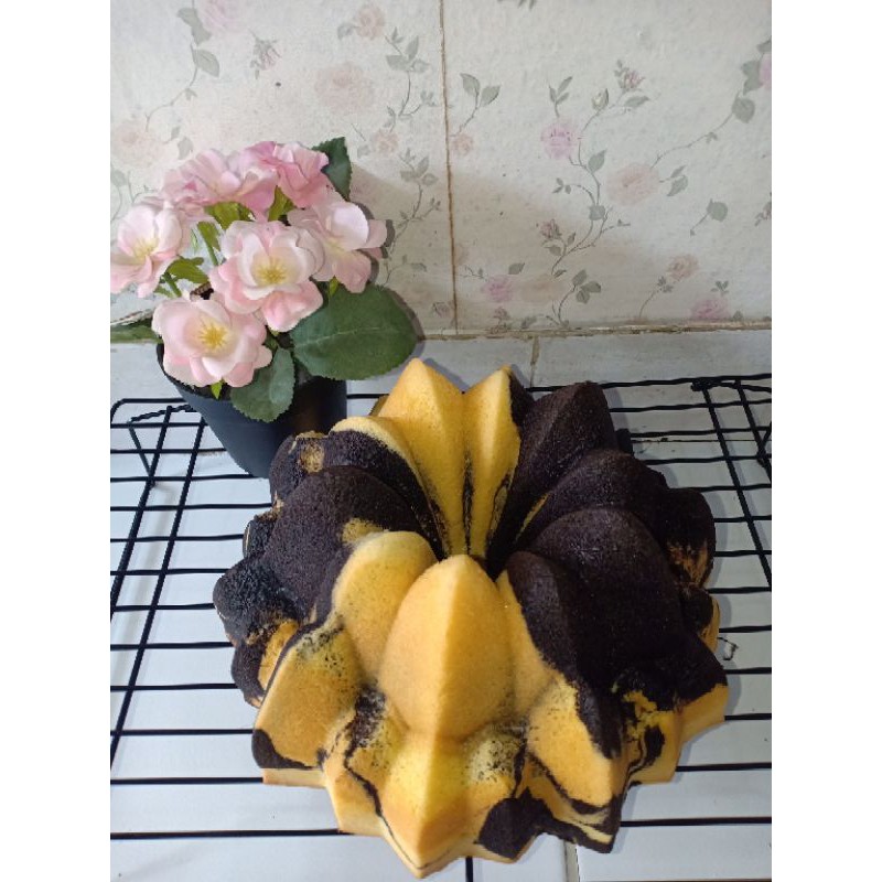 Butter marmer cake