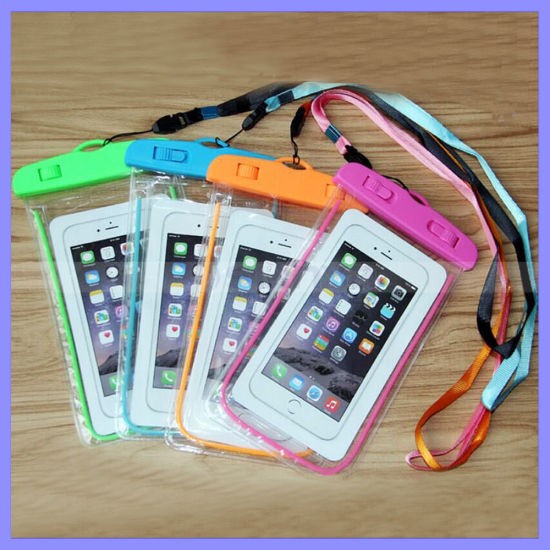 (COD) waterproff / Case Cover Pelindung Tas Plastik HP Smartphone Anti Air