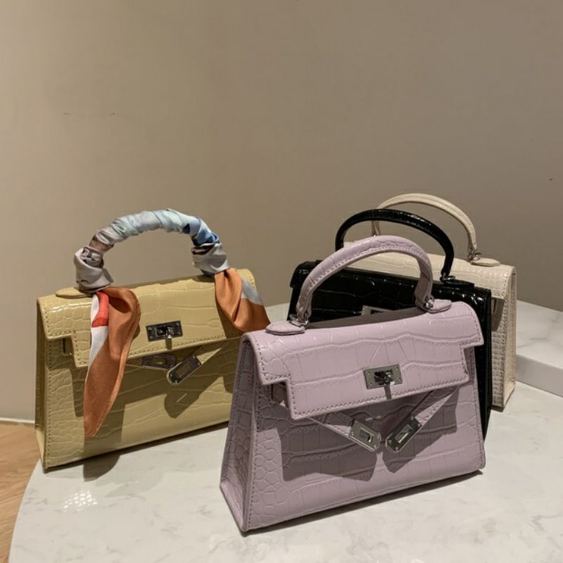 Tas selempang dan jinjing Nretro Basic 4 Colours Original