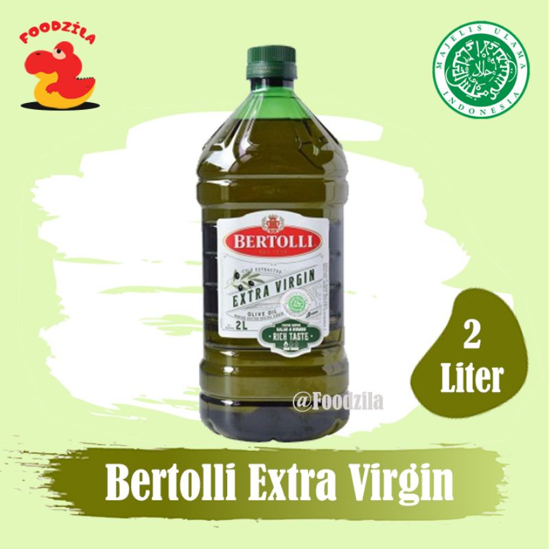 Bertolli Extra Virgin Olive Oil 2 Liter Minyak Zaitun Bertoli Impor Minyak Zaitun Premium