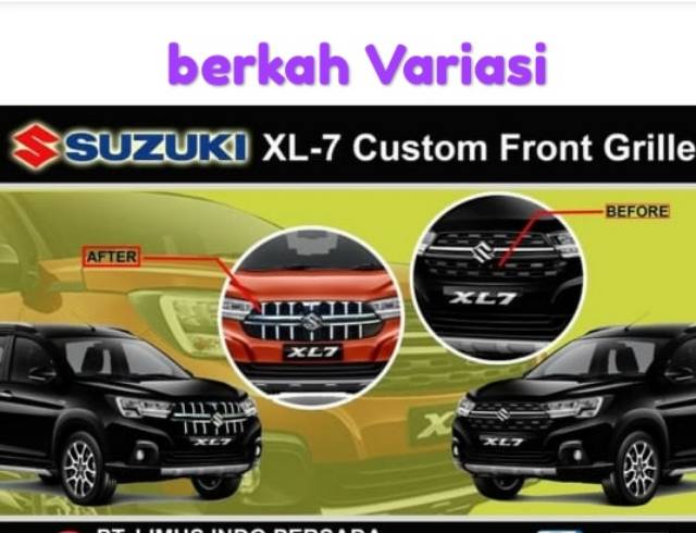 Grill Depan Suzuki XL7 Custom Bahan Fiber Glass